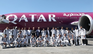 Qatar National Team Arrives in Los Angeles Ahead of FIFA World Cup